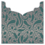 Peacock Secret Jacket Invitation Style B3 (5 5/8 x 5 5/8) - 10/Pk