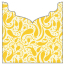 Peacock Yellow Jacket Invitation Style B3 (5 5/8 x 5 5/8) - 10/Pk