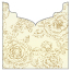 Rose Antique Jacket Invitation Style B3 (5 5/8 x 5 5/8) - 10/Pk