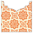 Morocco Copper Jacket Invitation Style B3 (5 5/8 x 5 5/8) - 10/Pk