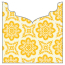 Morocco Yellow Jacket Invitation Style B3 (5 5/8 x 5 5/8) - 10/Pk