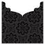 Morocco Noir Jacket Invitation Style B3 (5 5/8 x 5 5/8) - 10/Pk