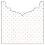 Polkadot Red Jacket Invitation Style B3 (5 5/8 x 5 5/8) - 10/Pk