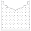 Polkadot Black Jacket Invitation Style B3 (5 5/8 x 5 5/8) - 10/Pk