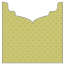 Polkadot Green Jacket Invitation Style B3 (5 5/8 x 5 5/8) - 10/Pk