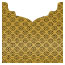 Rococo Noir Jacket Invitation Style B3 (5 5/8 x 5 5/8) - 10/Pk