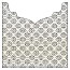Rococo Black Jacket Invitation Style B3 (5 5/8 x 5 5/8) - 10/Pk