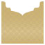 Rococo Bronze Jacket Invitation Style B3 (5 5/8 x 5 5/8) - 10/Pk
