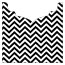 Chevron B&W Jacket Invitation Style B3 (5 5/8 x 5 5/8) - 10/Pk