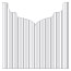 Stripe Grey Jacket Invitation Style B3 (5 5/8 x 5 5/8) - 10/Pk