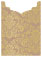Floral Bronze Jacket Invitation Style B4 (3 3/4 x 5 1/8) - 10/Pk