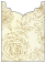 Rose Antique Jacket Invitation Style B4 (3 3/4 x 5 1/8) - 10/Pk