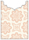 Morocco Mellow Pink Jacket Invitation Style B4 (3 3/4 x 5 1/8) - 10/Pk