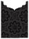 Morocco Noir Jacket Invitation Style B4 (3 3/4 x 5 1/8) - 10/Pk