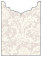 Renaissance Siver Jacket Invitation Style B4 (3 3/4 x 5 1/8) - 10/Pk