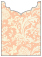 Renaissance Blush Jacket Invitation Style B4 (3 3/4 x 5 1/8) - 10/Pk