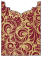 Nature Maroon Jacket Invitation Style B4 (3 3/4 x 5 1/8) - 10/Pk