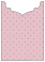 Polkadot Purple Jacket Invitation Style B4 (3 3/4 x 5 1/8) - 10/Pk