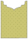 Polkadot Green Jacket Invitation Style B4 (3 3/4 x 5 1/8) - 10/Pk