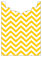 Chevron Bomble Bee Jacket Invitation Style B4 (3 3/4 x 5 1/8) - 10/Pk