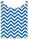Chevron Comet Jacket Invitation Style B4 (3 3/4 x 5 1/8) - 10/Pk