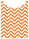 Chevron Lava Jacket Invitation Style B4 (3 3/4 x 5 1/8) - 10/Pk