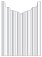 Stripe Grey Jacket Invitation Style B4 (3 3/4 x 5 1/8) - 10/Pk