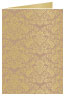 Floral Bronze Landscape Card 4 1/2 x 6 1/4 - 25/Pk