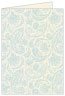 Paisley Blue Landscape Card 4 1/2 x 6 1/4 - 25/Pk