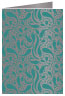 Peacock Secret Landscape Card 4 1/2 x 6 1/4 - 25/Pk