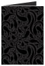 Peacock Black Landscape Card 4 1/2 x 6 1/4 - 25/Pk