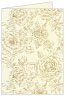 Rose Antique Landscape Card 4 1/2 x 6 1/4 - 25/Pk