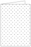 Polkadot Black Landscape Card 4 1/2 x 6 1/4 - 25/Pk