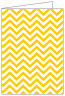Chevron Bomble Bee Landscape Card 4 1/2 x 6 1/4 - 25/Pk