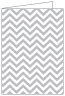 Chevron Pewter Landscape Card 4 1/2 x 6 1/4 - 25/Pk