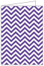 Chevron Amethyst Landscape Card 4 1/2 x 6 1/4 - 25/Pk