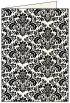 Floral Black Landscape Card 5 x 7 - 25/Pk