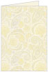 Paisley Yellow Landscape Card 5 x 7 - 25/Pk
