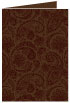 Paisley Chocolate Landscape Card 5 x 7 - 25/Pk