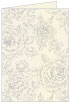 Rose Silver Landscape Card 5 x 7 - 25/Pk