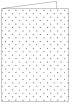Polkadot Black Landscape Card 5 x 7 - 25/Pk