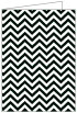 Chevron B&W Landscape Card 5 x 7 - 25/Pk
