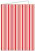 Stripe Rouge Landscape Card 5 x 7 - 25/Pk