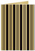 Stripe Black Landscape Card 5 x 7 - 25/Pk