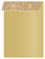 Floral Bronze Layer Invitation Cover (5 3/8 x 7 3/4) - 25/Pk