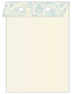 Paisley Blue Layer Invitation Cover (5 3/8 x 7 3/4) - 25/Pk