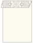 Morocco Silver Layer Invitation Cover (5 3/8 x 7 3/4) - 25/Pk