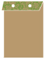 Renaissance Green Layer Invitation Cover (5 3/8 x 7 3/4) - 25/Pk