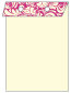 Nature Hot Pink Layer Invitation Cover (5 3/8 x 7 3/4) - 25/Pk