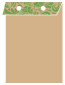 Nature Green Layer Invitation Cover (5 3/8 x 7 3/4) - 25/Pk